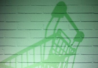 Shopping cart shadow background concept photo buying purchase wallpaper sale 