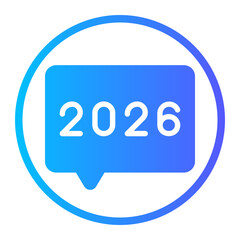 chat gradient icon