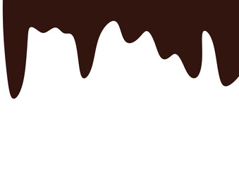 melted chocolate dripping element
