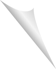 말아져있는 종이