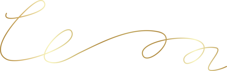 Spiral and swirl golden line icon. Design decoration