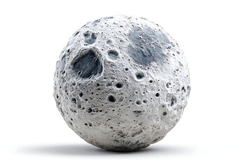 Explore the rugged landscape of a distant moon, perfect for science fiction stories, educational content, and space exploration documentaries, showcasing craters and celestial beauty