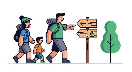 Family Hiking Adventure: Exploring Nature’s Trails And Choosing The Right Path