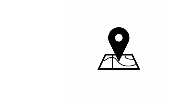 Location Pin Icon Navigate with Ease on Maps, Find Places Easily, and Enhance Your Design with This Essential Symbol