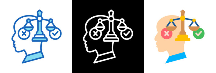 Objective Judgement tripplestyle icon