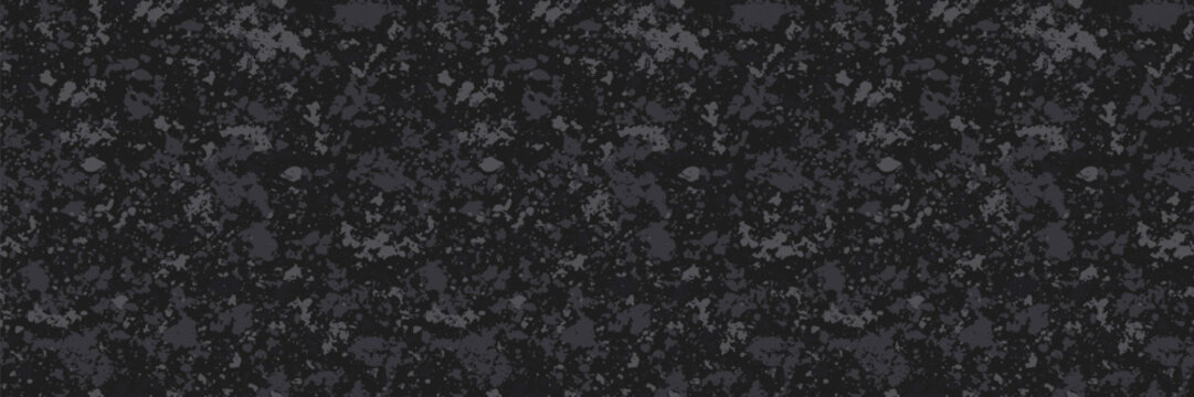Dark gray grunge camouflage texture with splotches. Grunge camo texture background with spotted
