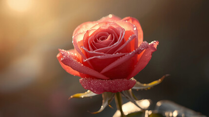 single red rose