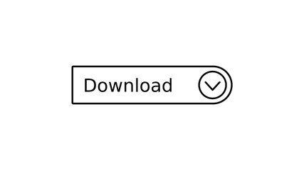 Download Button with Arrow Icon: Simple UI Interface Element Design