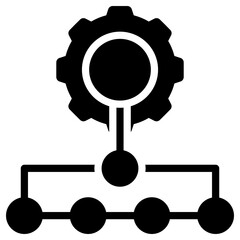 integration icon isolated on white background. vector illustration icon for business and marketing strategy