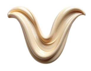 Luxury Lotion Letter V Texture Art