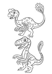 vector illustration of a dinosaur