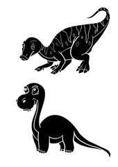 vector illustration of dinosaur