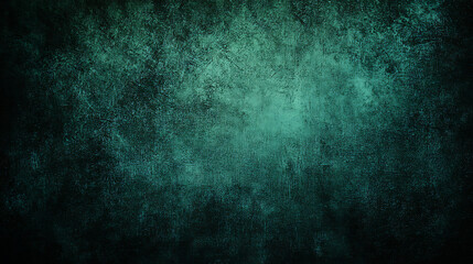Fototapeta premium Deep teal textured grunge background with dark moody atmosphere image