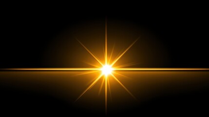 Dramatic sunrise event over a horizon nature scene captivating light display tranquil environment wide angle view beauty concept