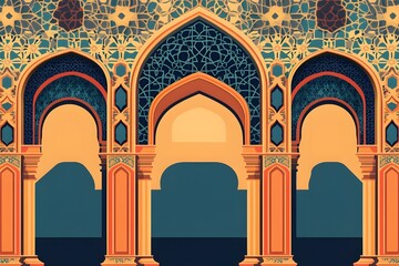 wallpaper with a muslim theme