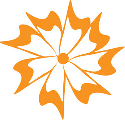 vector illustration of a flower