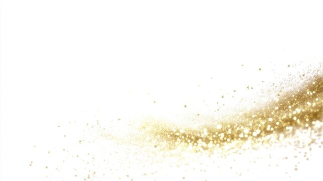 Captivating sparkling gold dust action abstract background visual artwork creative environment artistic perspective for inspiration