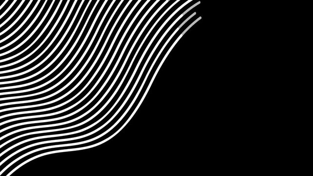 Vertical, horizontal and diagonal moving lines. 3d pixelated template. Clean shape animation. Backgr...