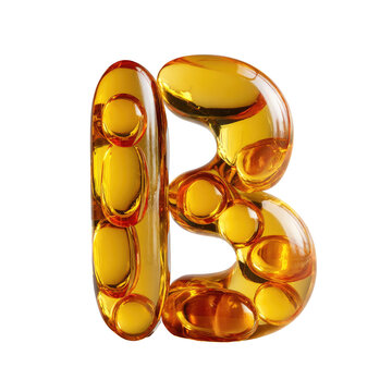 M A 6 Vitamin B10 Photo on Transparent Background