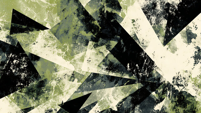 Jagged geometric shards abstract texture grunge background