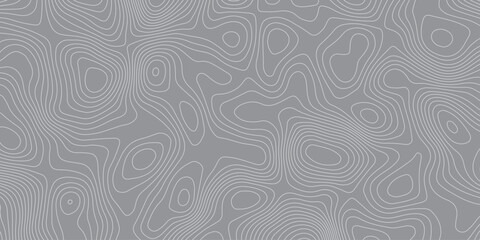 Subtle abstract topographic pattern with smooth contour lines on a gray background, creating a modern minimalistic texture ideal for mapping themes, backgrounds, branding,wallpapers,and graphic design