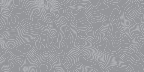 Subtle abstract topographic pattern with smooth contour lines on a gray background, creating a modern minimalistic texture ideal for mapping themes, backgrounds, branding,wallpapers,and graphic design
