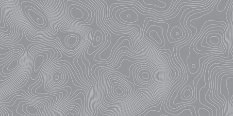 Obraz premium Subtle abstract topographic pattern with smooth contour lines on a gray background, creating a modern minimalistic texture ideal for mapping themes, backgrounds, branding,wallpapers,and graphic design