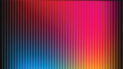 Symmetric green and navy gradient design using vertical stripes, circular enclosure, glowing rectangular center, abstract geometric illusion, and layered depth.