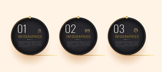 three key element for any business success infographic template