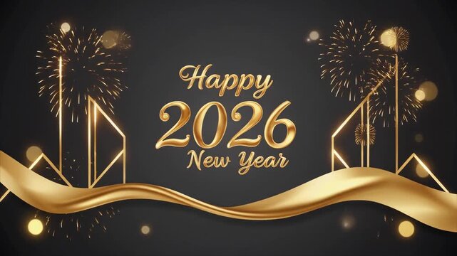 Liquid gold metal ribbon flowing smoothly across frame transforming into elegant handwritten style animated visual element