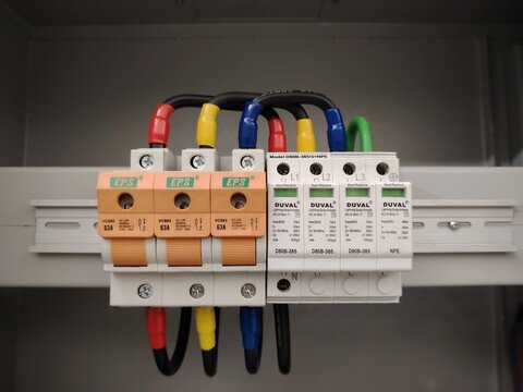 Image of surge protection devices and switch disconnectors.