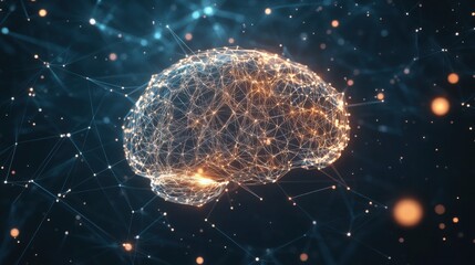 Artificial intelligence brain with neural network connections and data transfer