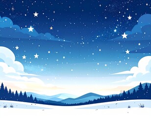 Naklejka premium 夜景 背景