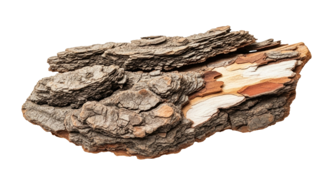 Rough bark texture transparent background cutout png