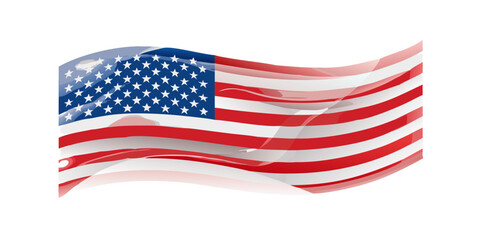 flag of usa, flag of united states, american flag with clipping path