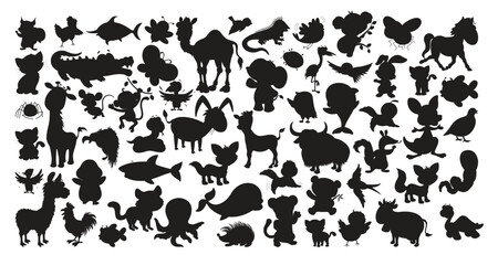 Set of animals vector illustration