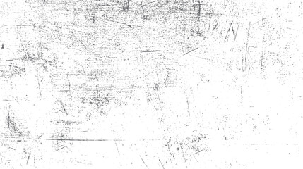 White background with scattered grey distressed grunge texture and scratches vector 1