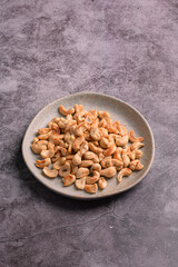 peanuts in a bowl