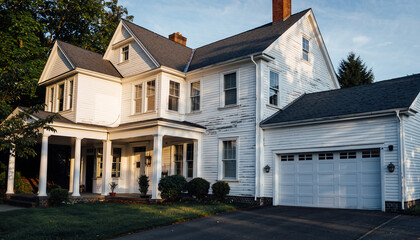 Fototapeta premium Old Fashion House in day light