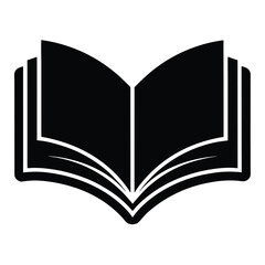 open book vector icon