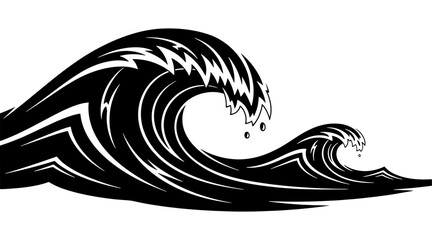 Wave graphic design