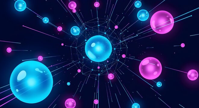 abstract music background with disco ball