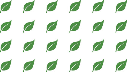 Green leaf icon set, eco symbols, nature graphics, environmental clipart, botanical design elements, sustainability vector bundle, foliage illustration pack