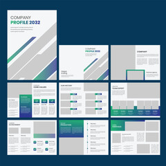 16 Page Company Profile Design