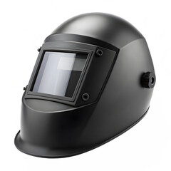 Fototapeta premium Black welding mask for industrial safety