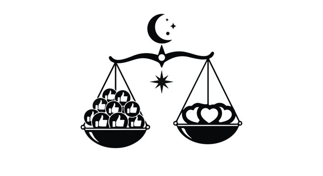 Balancing social media likes against true love and relationships