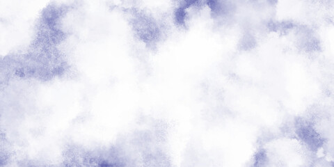 Abstract soft blue watercolor texture background with cloudy white dreamy sky like texture.