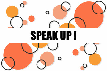 Vector banner. Megaphone with speaker speech bubble. Loudspeaker. Banner for business, marketing. Banner design vector illustration.