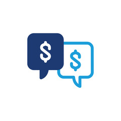 Financial advice or consulting colored icon vector design good for web or mobile app