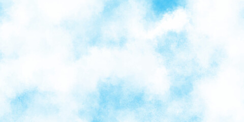 Light blue watercolor wash background, airy ethereal sky texture with white clouds and copy space.